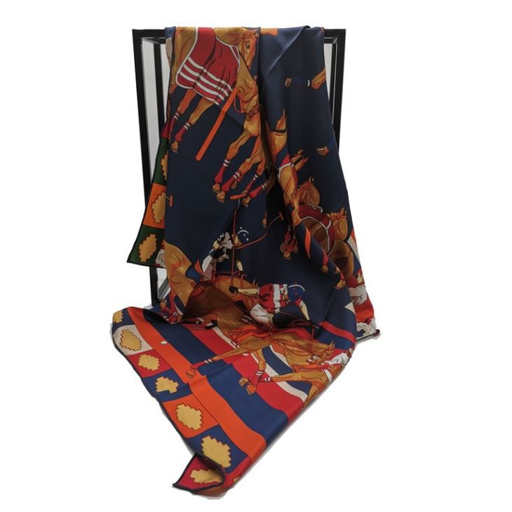 Double Sided Digital Printing Silk Scarf