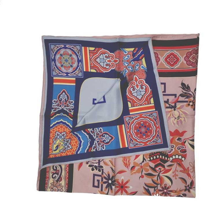 Custom Digital Printing Scarf Double Sided